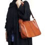 کیف دوشی چرمی لِنا چرم مدل LZ-W2